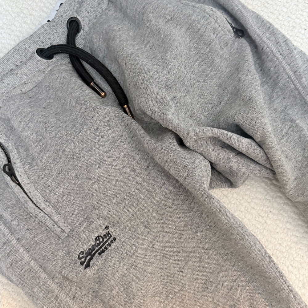 Superdry Gray Knit Sweatpants